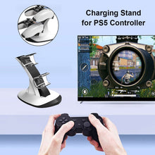 Load image into Gallery viewer, IPLAY HBP-314 Wireless Bluetooth Handle Two-Seater Charger For PS5, HBP-314
