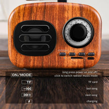 Load image into Gallery viewer, Ft-05 Wireless Retro Bluetooth Speaker Gramophone Mini Player, Gold, Pink, Walnut, Red, Black