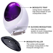 Load image into Gallery viewer, 168 LED Photocatalyst Mosquito Killer Lamp Household Mosquito Catching Lamp, Mosquito Catching Lamp White