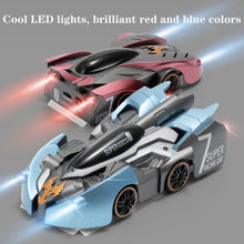Load image into Gallery viewer, Remote Control Wall Climbing Car Mini Electric Remote Control Car Children Toy, Red Charge Handle RC Edition, Red Flame Handle RC Edition, Blue Break Handle RC Edition, Blue Lightning Handle RC Edition, Red Charge Watch RC Edition                      ...