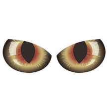Load image into Gallery viewer, 1pc Car Reflective Car Sticker Rearview Mirror Eye Funny Sticker 3D Scratch Blocking Body Sticker Decorative Sticker