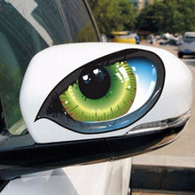 Load image into Gallery viewer, 1pc Car Reflective Car Sticker Rearview Mirror Eye Funny Sticker 3D Scratch Blocking Body Sticker Decorative Sticker