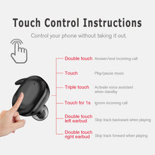 Load image into Gallery viewer, Y30 Wireless Bluetooth Headset 5.0 In-Ear Mini Earphone, Black