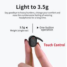 Load image into Gallery viewer, Y30 Wireless Bluetooth Headset 5.0 In-Ear Mini Earphone, Black