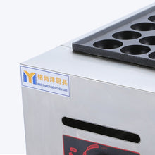 Load image into Gallery viewer, Gas Veneer Fish Ball Stove Takoyaki Making Machine, Gas Veneer