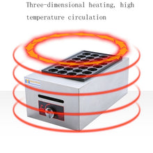 Load image into Gallery viewer, Gas Veneer Fish Ball Stove Takoyaki Making Machine, Gas Veneer