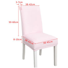 Load image into Gallery viewer, Simple Soft High Elastic Thickening Velvet Semi-Interior Chair Cover Hotel Chair Cover, Coffee Gray, Yellow Green, Wine Red, Navy, Black, Dark Green, White, Peacock Blue, Light Gray, Carbon Gray, Camel, Royal Blue, Beige, Grape Purple, Red, Orange     ...