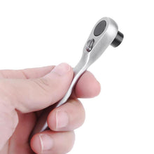 Load image into Gallery viewer, Portable Mini Single-Ended Torque Rachet Wrench Spanner Hand Repair Tools, Single-Ended Wrench