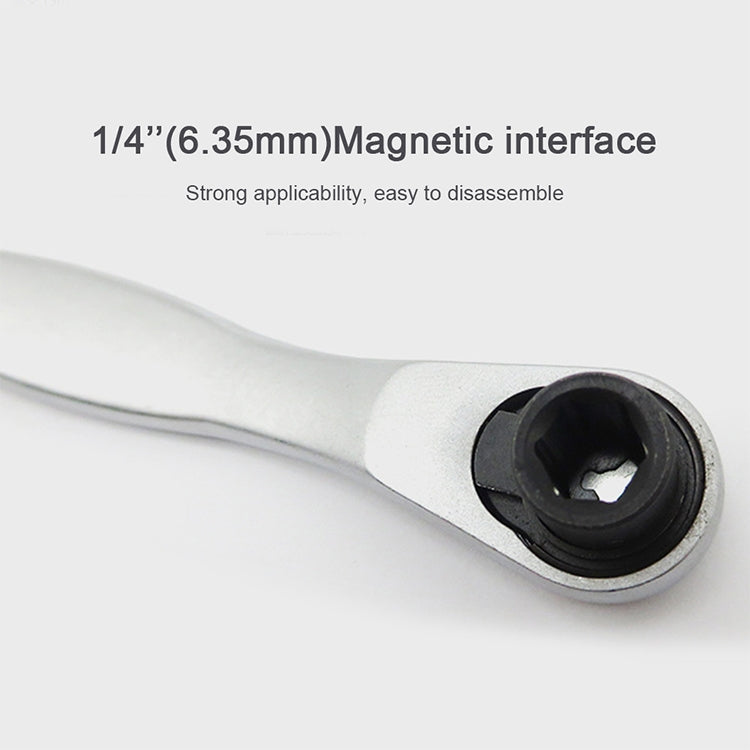 Portable Mini Single-Ended Torque Rachet Wrench Spanner Hand Repair Tools, Single-Ended Wrench