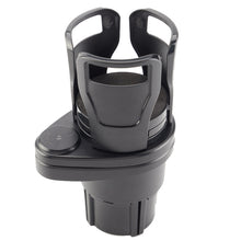 Load image into Gallery viewer, Multi-Function Car Cup Rack Modified Cup Mat Beverage Rack, SB-1099 Matt Black, SB-1099 Carbon Fiber Black
