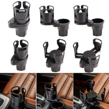 Load image into Gallery viewer, Multi-Function Car Cup Rack Modified Cup Mat Beverage Rack, SB-1099 Matt Black, SB-1099 Carbon Fiber Black