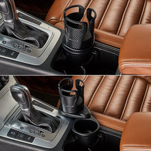 Load image into Gallery viewer, Multi-Function Car Cup Rack Modified Cup Mat Beverage Rack, SB-1099 Matt Black, SB-1099 Carbon Fiber Black