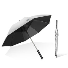 Load image into Gallery viewer, 9033 Sun and Rain Dual-purpose Umbrella Multi-function Fan Titanium Silver Glue Sunscreen and UV Protection Long Handle Umbrella, Pink, Black, Ink Green