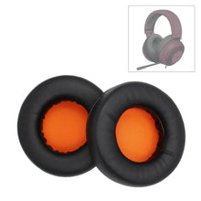 Load image into Gallery viewer, 1 Pair Thicken Sponge Headset Set 90mm Earmuffs For Kraken 7.1 V2 Pro, Black, Orange