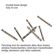 Load image into Gallery viewer, 5pcs M35 Cobalt-Containing Twist Drill Bit High-Speed Steel Double Head Metal Steel Plate Expansion Hole Drill, Model: Double Head 3.0mm, Double Head 3.0mm, Double Head 3.2mm, Double Head 3.5mm, Double Head 4.0mm, Double Head 4.2mm, Double Head 4.5mm  ...