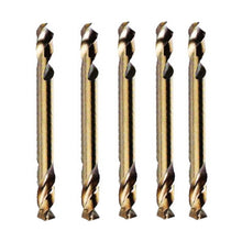 Load image into Gallery viewer, 5pcs M35 Cobalt-Containing Twist Drill Bit High-Speed Steel Double Head Metal Steel Plate Expansion Hole Drill, Model: Double Head 3.0mm, Double Head 3.0mm, Double Head 3.2mm, Double Head 3.5mm, Double Head 4.0mm, Double Head 4.2mm, Double Head 4.5mm  ...