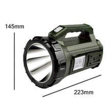 Load image into Gallery viewer, YAGE 5701 10W LED Strong Light Long-Range Searchlight Outdoor Lighting Rechargeable Flashlight, CN Plug