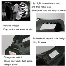 Load image into Gallery viewer, YAGE 5701 10W LED Strong Light Long-Range Searchlight Outdoor Lighting Rechargeable Flashlight, CN Plug