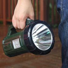 Load image into Gallery viewer, YAGE 5701 10W LED Strong Light Long-Range Searchlight Outdoor Lighting Rechargeable Flashlight, CN Plug