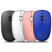 Load image into Gallery viewer, Rapoo M200G 1300 DPI 3 Keys Silent Wireless Mouse, White, Pink, Blue, Gray