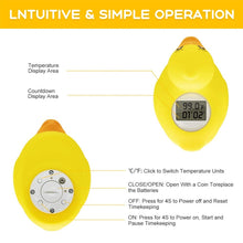 Load image into Gallery viewer, AF-023 Children Bath Thermometer Water Baby Bathing Yellow Duck Water Thermometer, Children Bath Thermometer