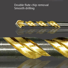 Load image into Gallery viewer, 6mm Titanium-Plated King Drill Porcelain Brick Glass Brick Drill Punched Twist Triangle Drill, 6mm, 8mm, 10mm, 12mm, 6mm+8mm+10mm+12mm, 6mm+6mm+8mm+10mm+12mm
