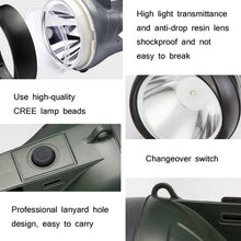 Load image into Gallery viewer, YAGE YG-5710 5W LED Waterproof Glare Flashlight Outdoor Rechargeable Lighting Portable Lamp, CN Plug