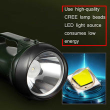Load image into Gallery viewer, YAGE YG-5710 5W LED Waterproof Glare Flashlight Outdoor Rechargeable Lighting Portable Lamp, CN Plug
