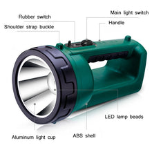 Load image into Gallery viewer, YAGE H103 Strong Light Long Shot LED Searchlight Outdoor Rechargeable High Power Emergency Flashlight