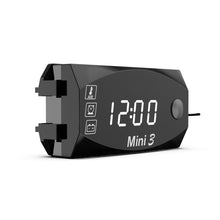 Load image into Gallery viewer, Voltage Clock And Temperature 3 In 1 LED Electronic Meter Large-Screen Digital Display Waterproof And Dustproof Voltmeter, 3 In 1 LED Red Light, 3 In 1 LED White Light, 3 In 1 LED Green Light