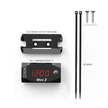 Load image into Gallery viewer, Voltage Clock And Temperature 3 In 1 LED Electronic Meter Large-Screen Digital Display Waterproof And Dustproof Voltmeter, 3 In 1 LED Red Light, 3 In 1 LED White Light, 3 In 1 LED Green Light