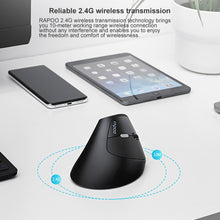 Load image into Gallery viewer, Rapoo MV20 Ergonomic Wireless Silent Vertical Mouse, Sound Version, Silent Version