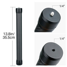 Load image into Gallery viewer, Ulanzi Agimbalgear Hand-Held Stabilization Gimbal Carbon Fiber Extension Rod For DJI RONIN-S, For DJI RONIN-S Length: 35.5cm