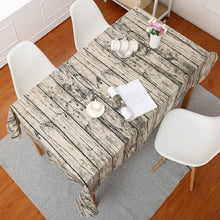 Load image into Gallery viewer, Imitation Bark Cotton Linen Tablecloth, 60x60cm, 90x90cm, 100x140cm, 140x140cm, 140x180cm, 140x200cm, 140x220cm, 70x70cm, 120x120cm, 120x160cm, 140x250cm, 50x80cm