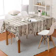 Load image into Gallery viewer, Imitation Bark Cotton Linen Tablecloth, 60x60cm, 90x90cm, 100x140cm, 140x140cm, 140x180cm, 140x200cm, 140x220cm, 70x70cm, 120x120cm, 120x160cm, 140x250cm, 50x80cm