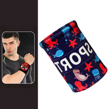 Load image into Gallery viewer, Sports Fitness Elastic Wristbands Absorbing Sweat Playing Ball Riding Wiping Sweat Cold Wristbands