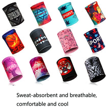 Load image into Gallery viewer, Sports Fitness Elastic Wristbands Absorbing Sweat Playing Ball Riding Wiping Sweat Cold Wristbands