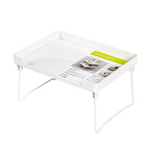 Load image into Gallery viewer, Kitchen Desktop Wardrobe Foldable Cabinet Storage Rack, White, Transparent