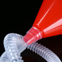 Load image into Gallery viewer, Pour Oil Tool  Car Motorcycle Truck Vehicle Plastic Filling Funnel with Soft Pipe, Pour Oil Tool