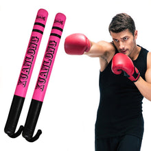 Load image into Gallery viewer, 1 Pair XUANLONG PU Boxing Stick Target Sanda Stick Taekwondo Speed Training Equipment Fighting Reaction Target, Length: 57 Cm, 1 Pair Cool Pink, 1 Pair Brightening Orange, 1 Pair Fluorescent Green