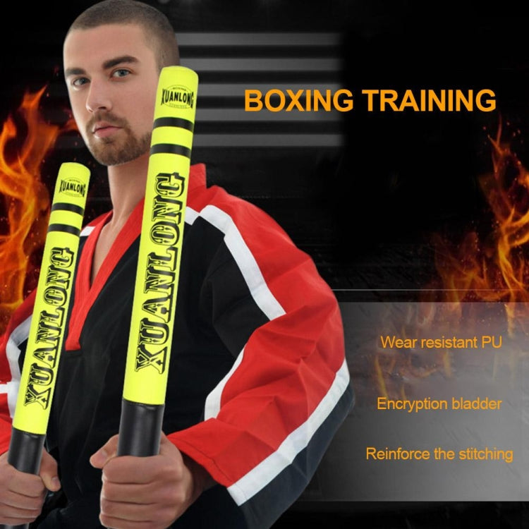 1 Pair XUANLONG PU Boxing Stick Target Sanda Stick Taekwondo Speed Training Equipment Fighting Reaction Target, Length: 57 Cm, 1 Pair Cool Pink, 1 Pair Brightening Orange, 1 Pair Fluorescent Green