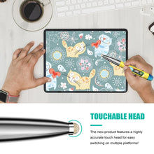 Load image into Gallery viewer, PR-A19 2.4GHz Wireless Charging Bluetooth Mouse Pen Type Shining Quiet Mouse, Yellow, Red, Purple, Green, Blue, Silver Gray