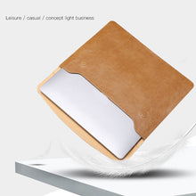 Load image into Gallery viewer, Horizontal Litchi Texture Laptop Bag Liner Bag For MacBook, 13 Inch A1708 / 1706/1989 / A2337 / A2338, 15 Inch A1707 / 1990, Pro 16 Inch A2141