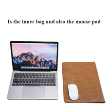 Load image into Gallery viewer, Horizontal Litchi Texture Laptop Bag Liner Bag For MacBook, 13 Inch A1708 / 1706/1989 / A2337 / A2338, 15 Inch A1707 / 1990, Pro 16 Inch A2141
