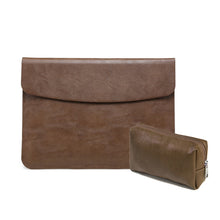 Load image into Gallery viewer, Horizontal Litchi Texture Laptop Bag Liner Bag For MacBook, 13 Inch A1708 / 1706/1989 / A2337 / A2338, 15 Inch A1707 / 1990, Pro 16 Inch A2141