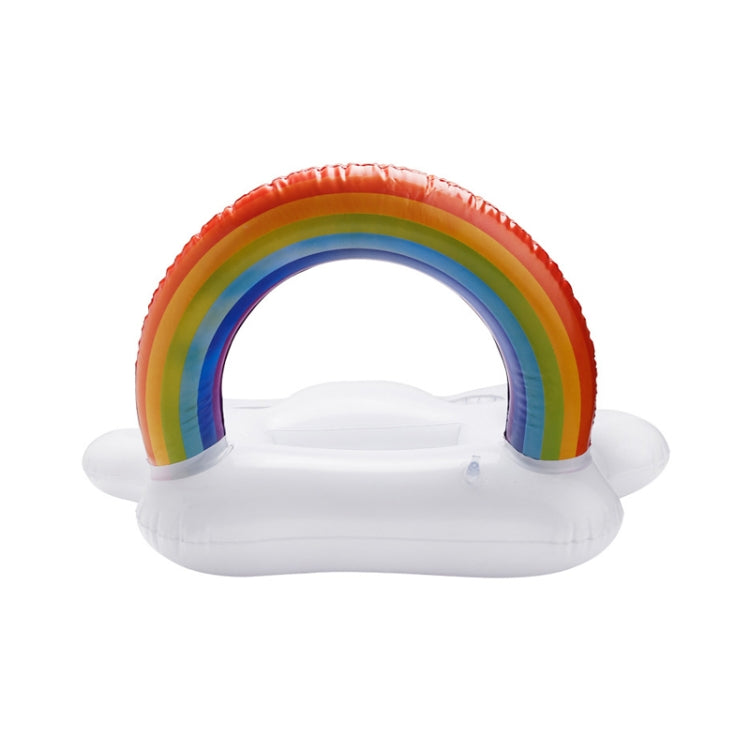 Rainbow Cloud Inflatable Cup Holder Cola Beer Drink Inflatable Water Ice Bar, Size: