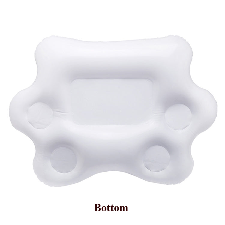 Rainbow Cloud Inflatable Cup Holder Cola Beer Drink Inflatable Water Ice Bar, Size: