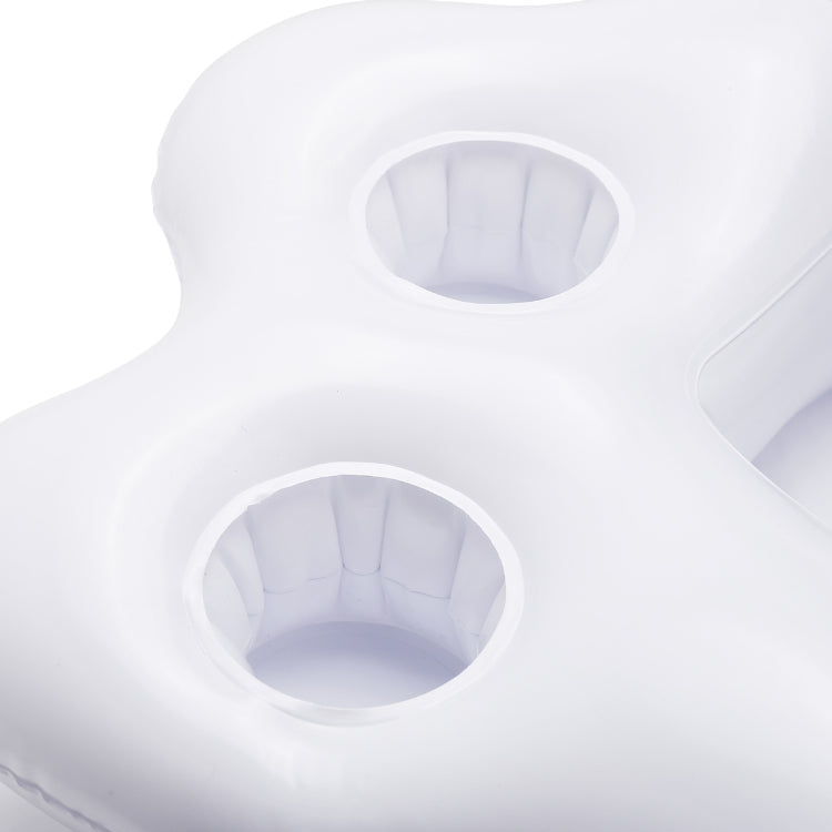 Rainbow Cloud Inflatable Cup Holder Cola Beer Drink Inflatable Water Ice Bar, Size: