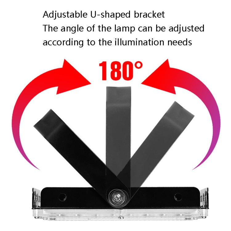Waterproof LED Flood Light Outdoor Garden Light Construction Site Lighting Project Light, Specs:, 50W 50 Beads (Warm White), 50W 50 Beads (Cool White), 100W 96 Beads (Warm White), 100W 96 Beads (Cool White)