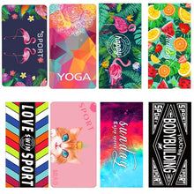 Load image into Gallery viewer, Sports Fitness Swimming Bath Towel Printed Double-Sided Velvet Absorbent Quick-Drying Beach Towel, Size: